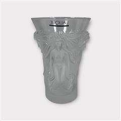 Lalique Fantasia Handmade Crystal Table Vase
